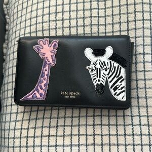 Kate spade giraffe zebra bag